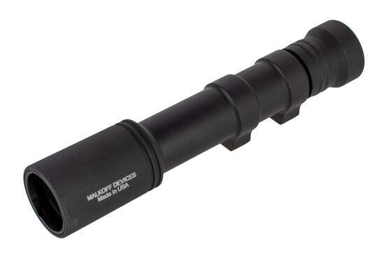 The Arisaka Defense 500 Lumen Weapon Light features a momentary on tailcap